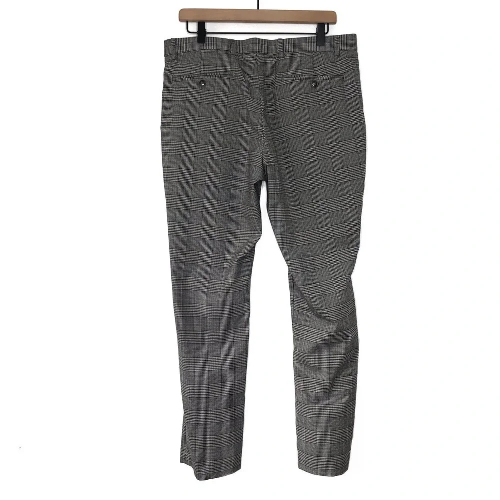TOMMY HILFIGER Plaid Dress Pants 34 x 30